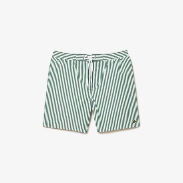 Striped Swim Trunks Product Image