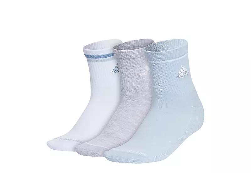 Adidas Womens Cushioned Sport 2.0 High Quarter Socks 3 Pairs Product Image