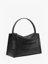 LARGE LOAFER BAG - LEATHER SHOULDER BAG in black | JW Anderson US  Product Image