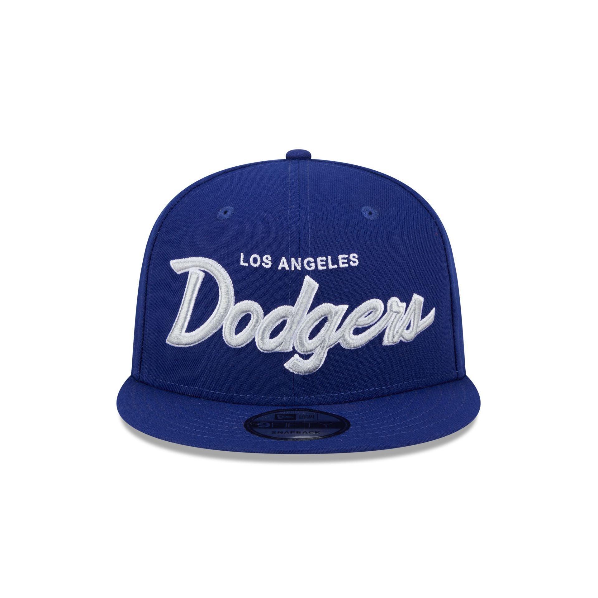 Los Angeles Dodgers Wordmark 9FIFTY Snapback Hat Male Product Image