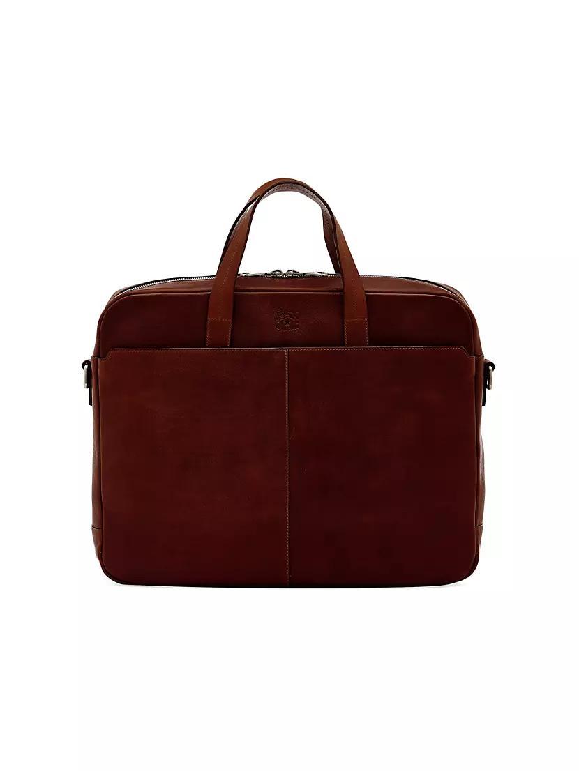 Galileo Vegetable-Tanned Leather Briefcase Product Image