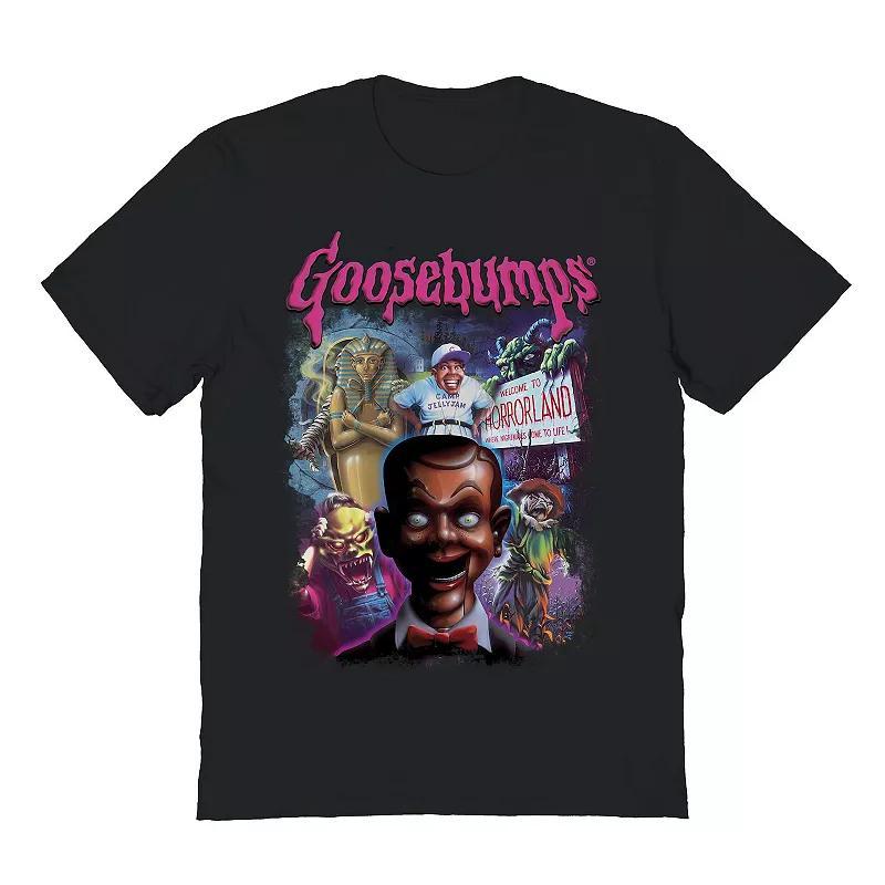 Mens Goosebumps Bootleg Collage Graphic Tee Product Image