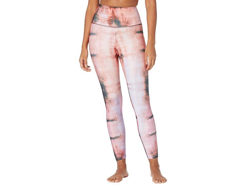 Onzie High Basic Graphic Midi (Dream Tie-Dye) Women's Casual Pants Product Image