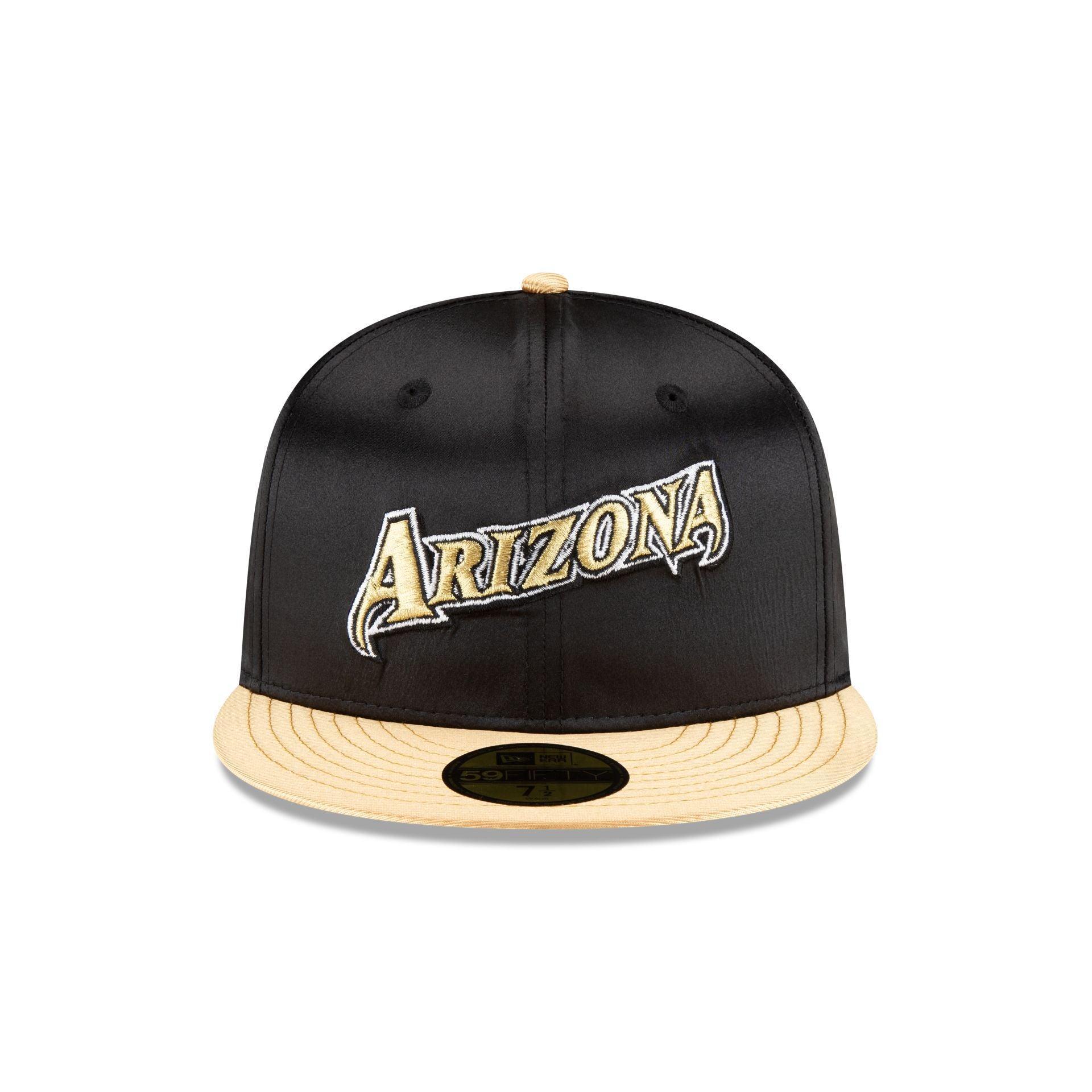 Arizona Diamondbacks Metallic Gold 59FIFTY Fitted Hat Male Product Image