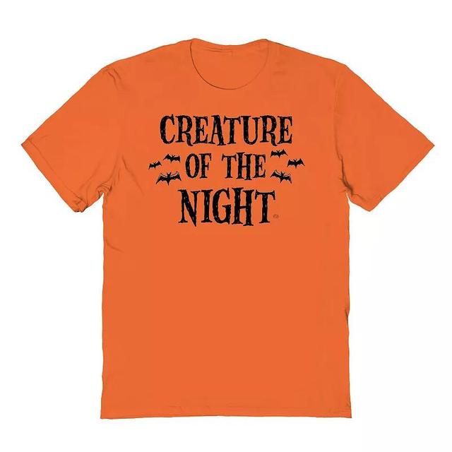 Mens Creature of the Night Halloween Graphic Tee Product Image