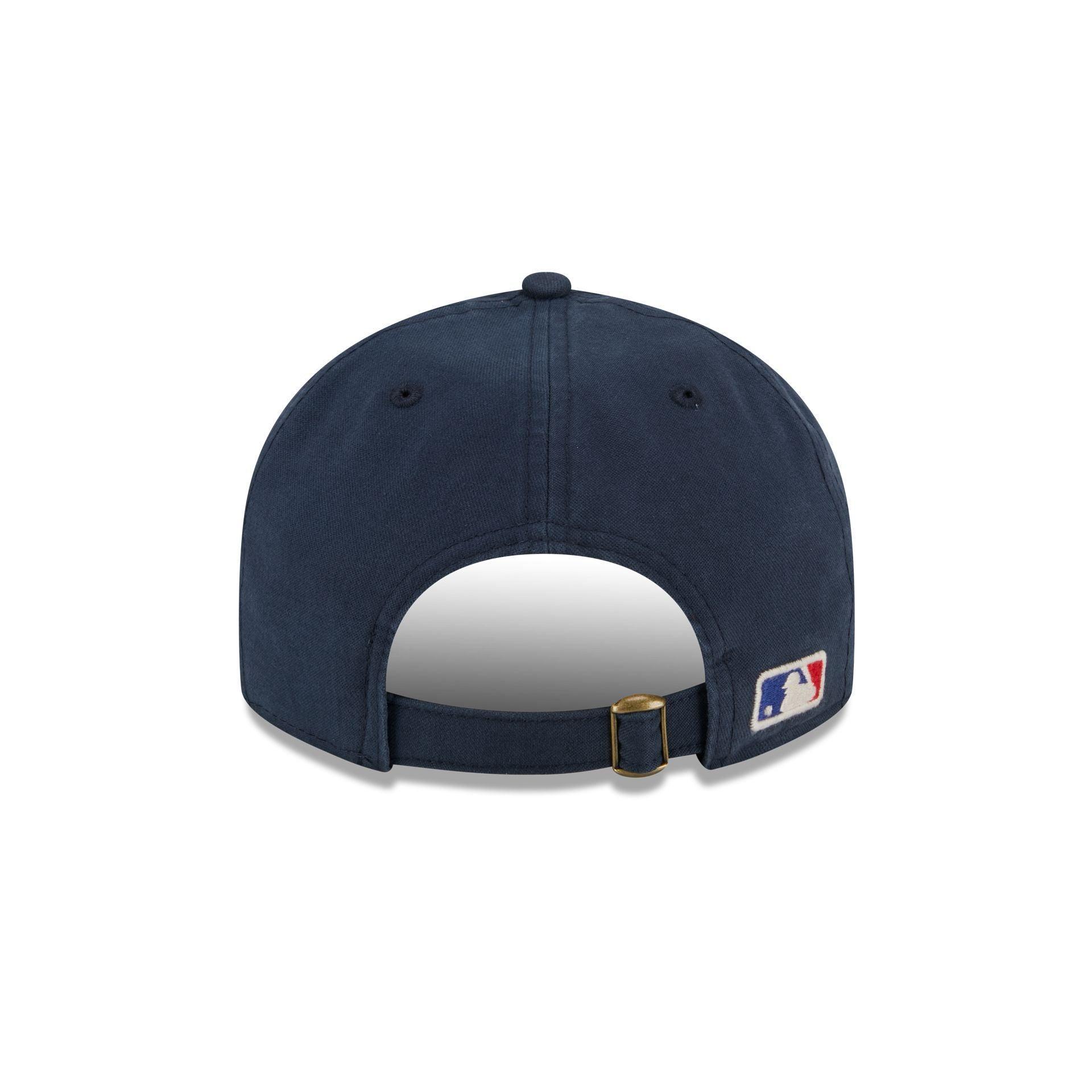 Boston Red Sox Canvas Felt Retro Crown 9FIFTY Adjustable Hat Male Product Image