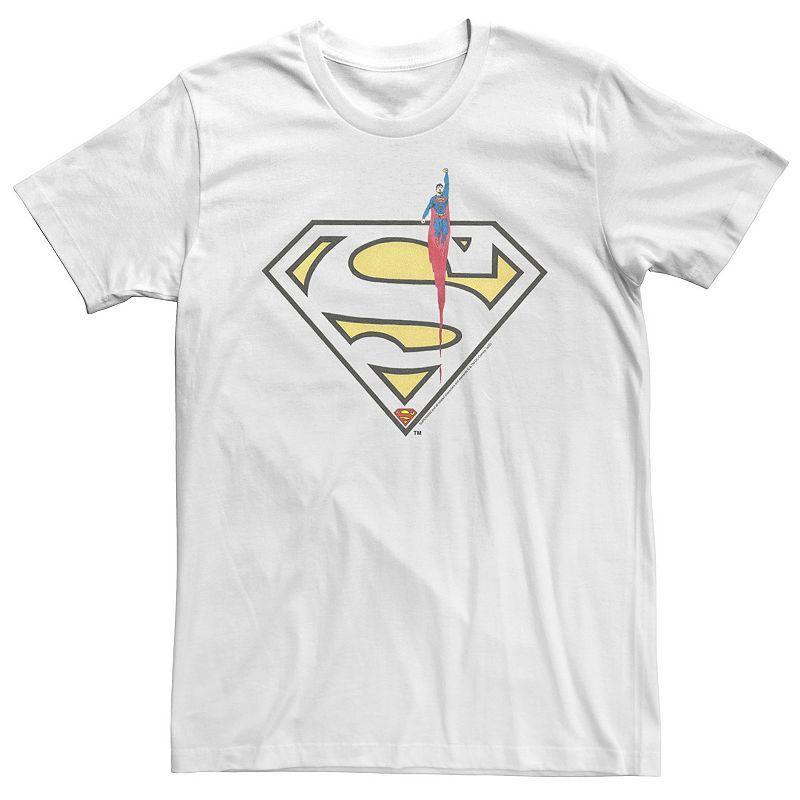 Big & Tall DC FanDome Superman In Flight Logo Outline Tee, Mens Product Image