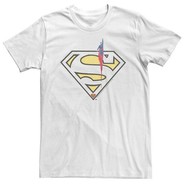 Big & Tall DC FanDome Superman In Flight Logo Outline Tee, Mens Product Image