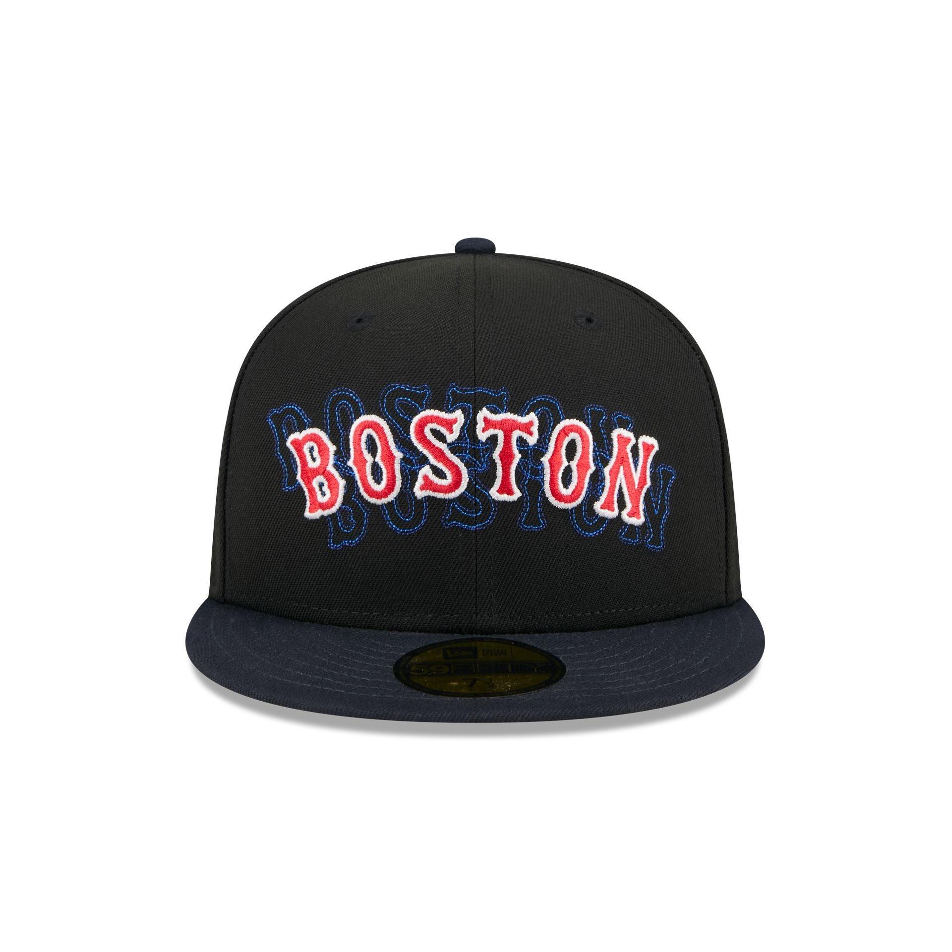 Boston Red Sox Shadow Stitch 59FIFTY Fitted Hat Male Product Image