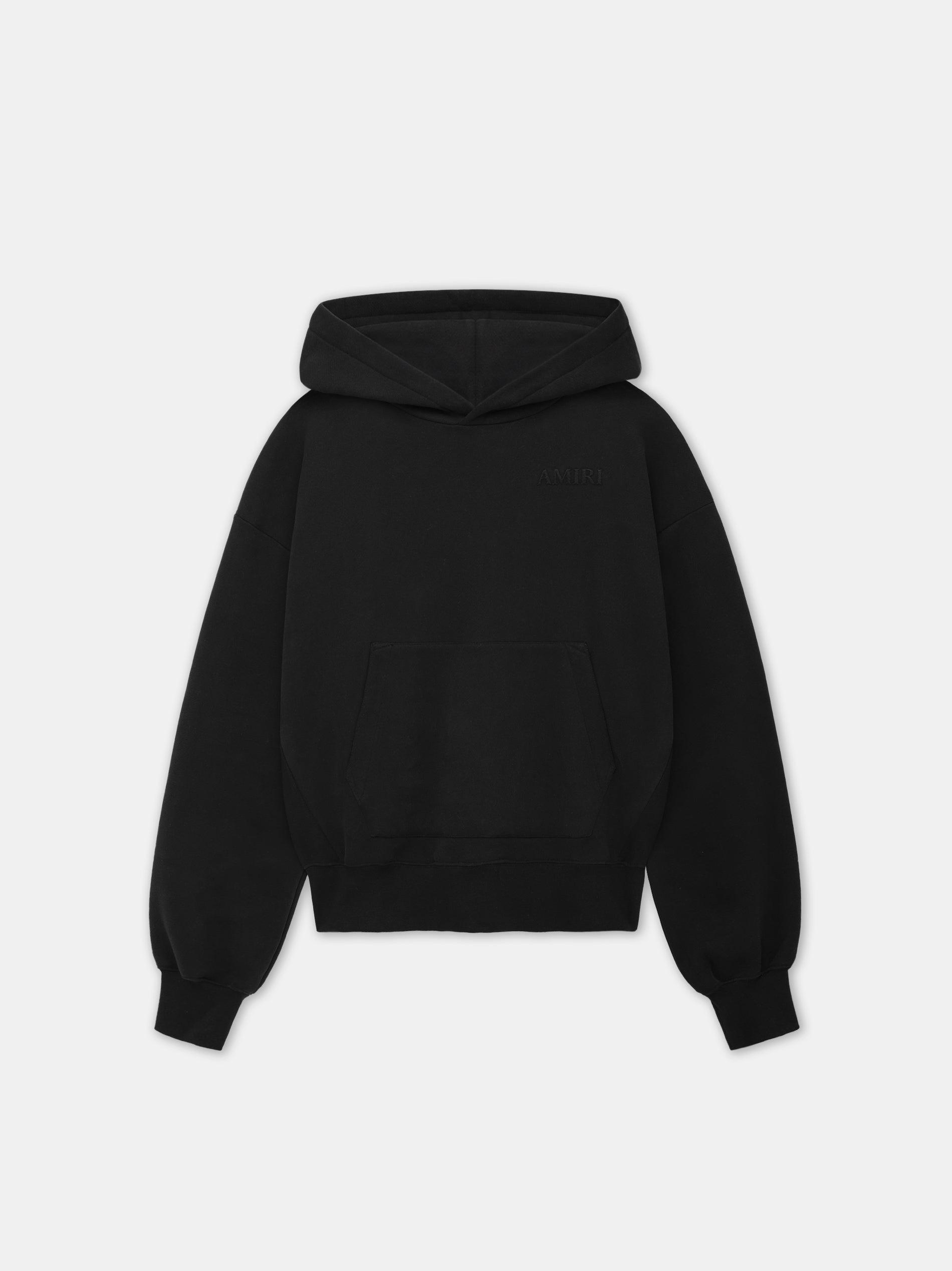 AMIRI OVERSIZED HOODIE - Black Male Product Image