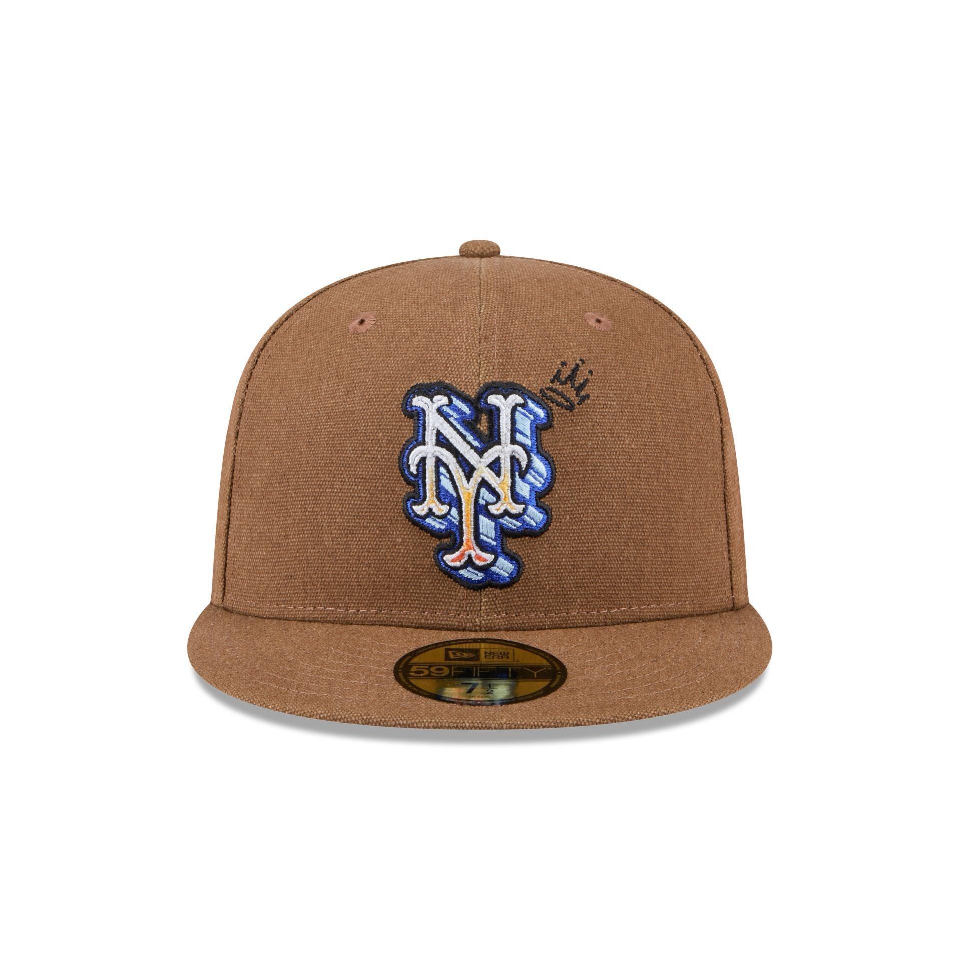 New York Mets Logo Scribble 59FIFTY Fitted Hat Male Product Image