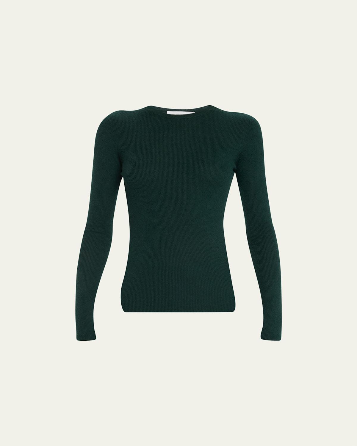 Womens Hutton Ribbed Cashmere Sweater Product Image