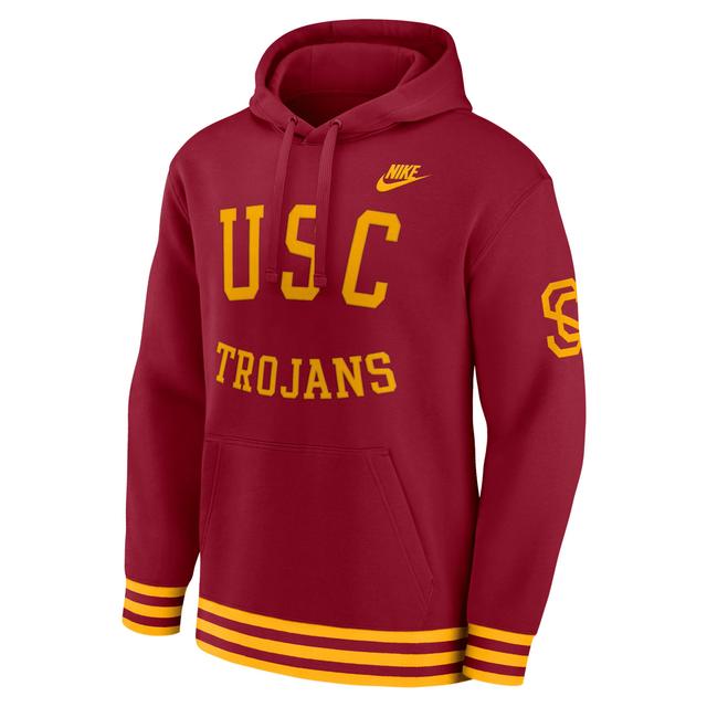 USC Trojans Legacy Retro Men’s Nike Men's College Pullover Hoodie Product Image