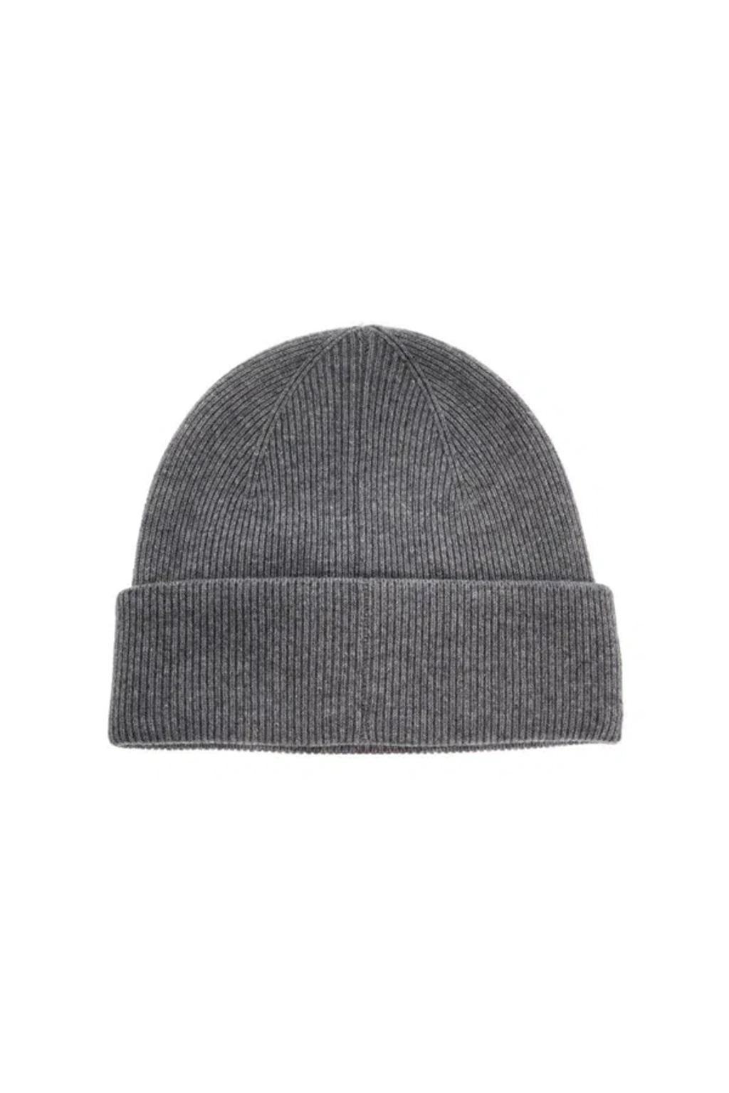 Cashmere Beanie Hat For In Grey Product Image