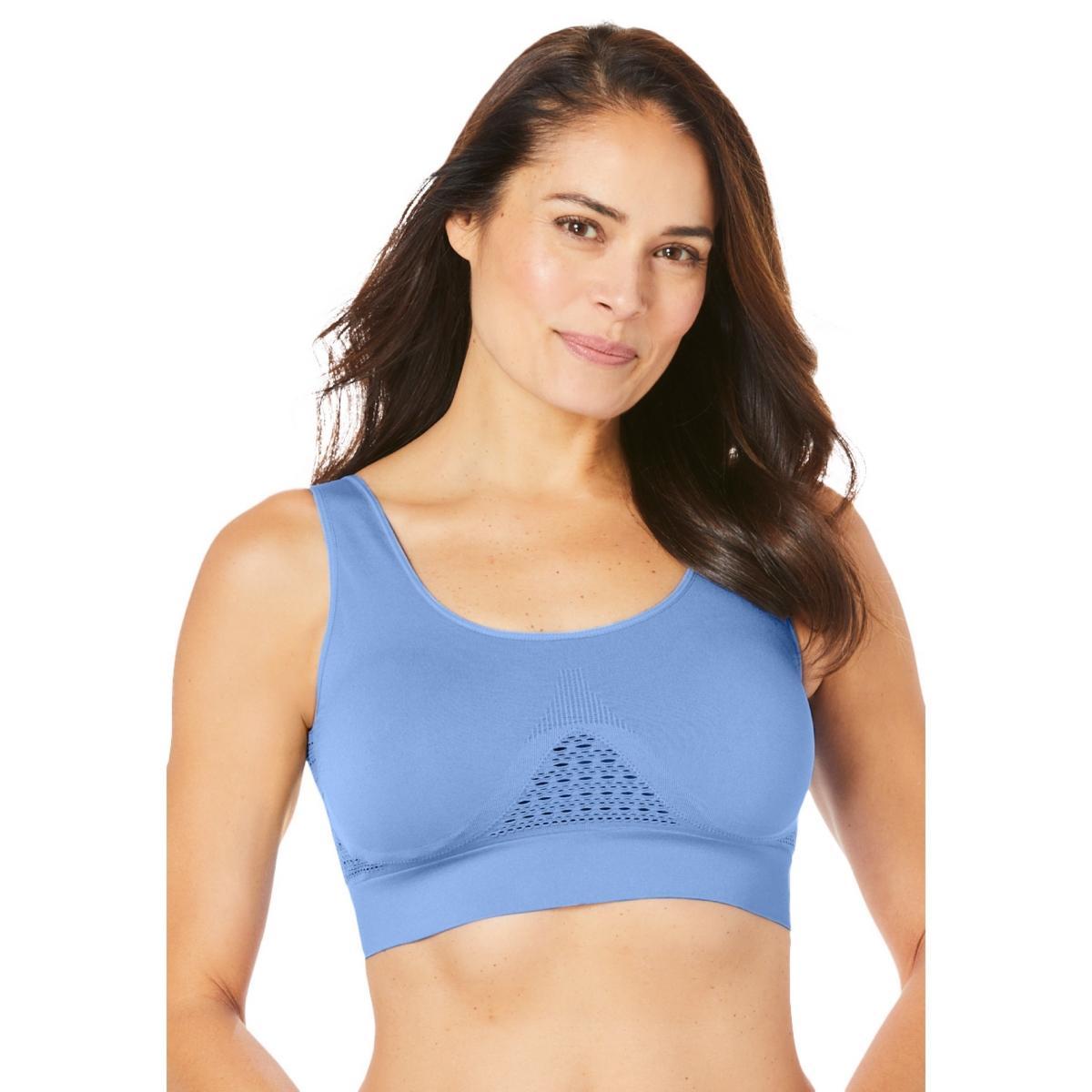 Secret Solutions Womens Wireless Cooling Seamless Bra Product Image