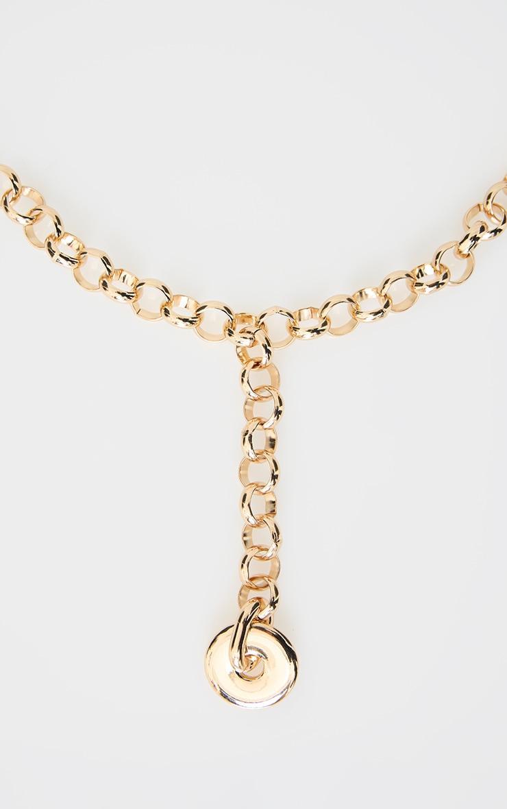 Gold Link Belly Chain Product Image