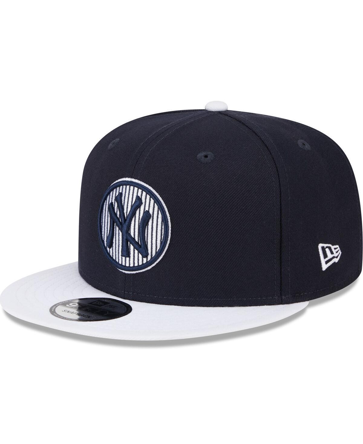 Mens New Era New York Yankees 2024 Batting Practice 9FIFTY Snapback Hat, Blue Product Image