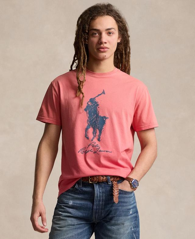 Mens Pony Jersey Crewneck T-Shirt Product Image