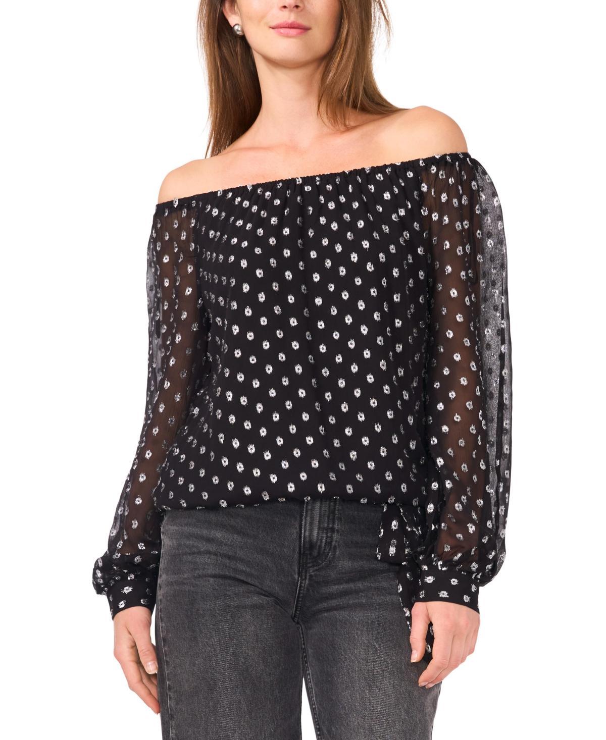 Vince Camuto Womens Shine Off-The-Shoulder Top Product Image