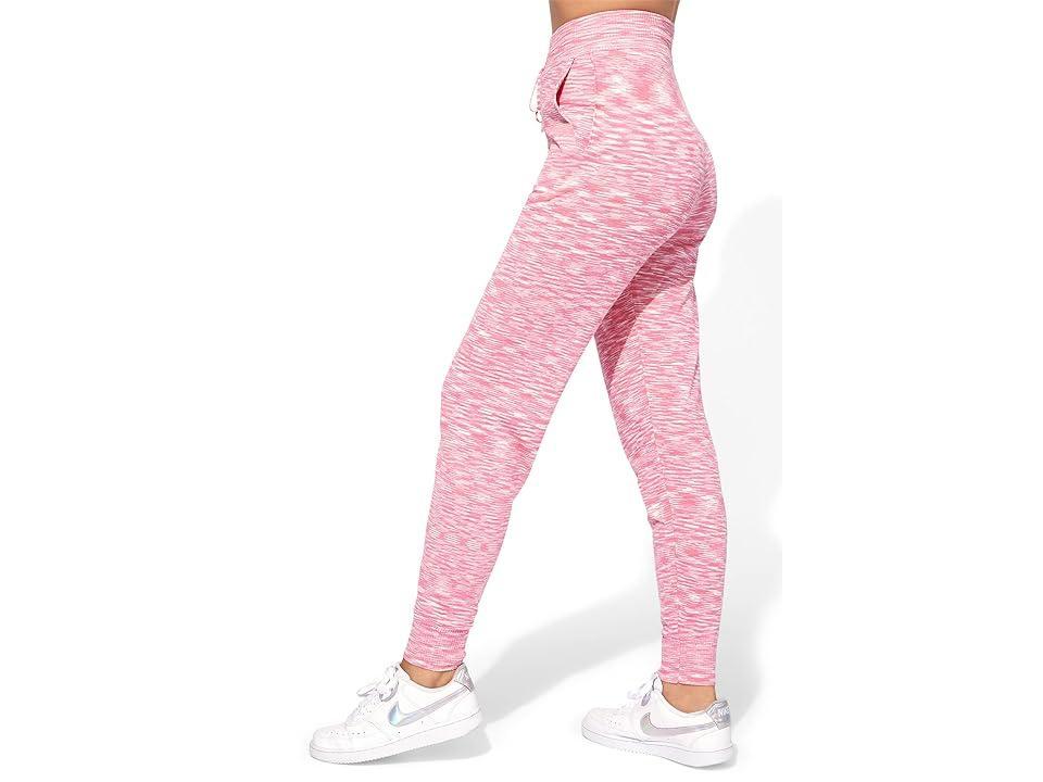 Eleven by Venus Williams Love Buzz Knit Joggers (Hot Fuchsia) Women's Casual Pants Product Image