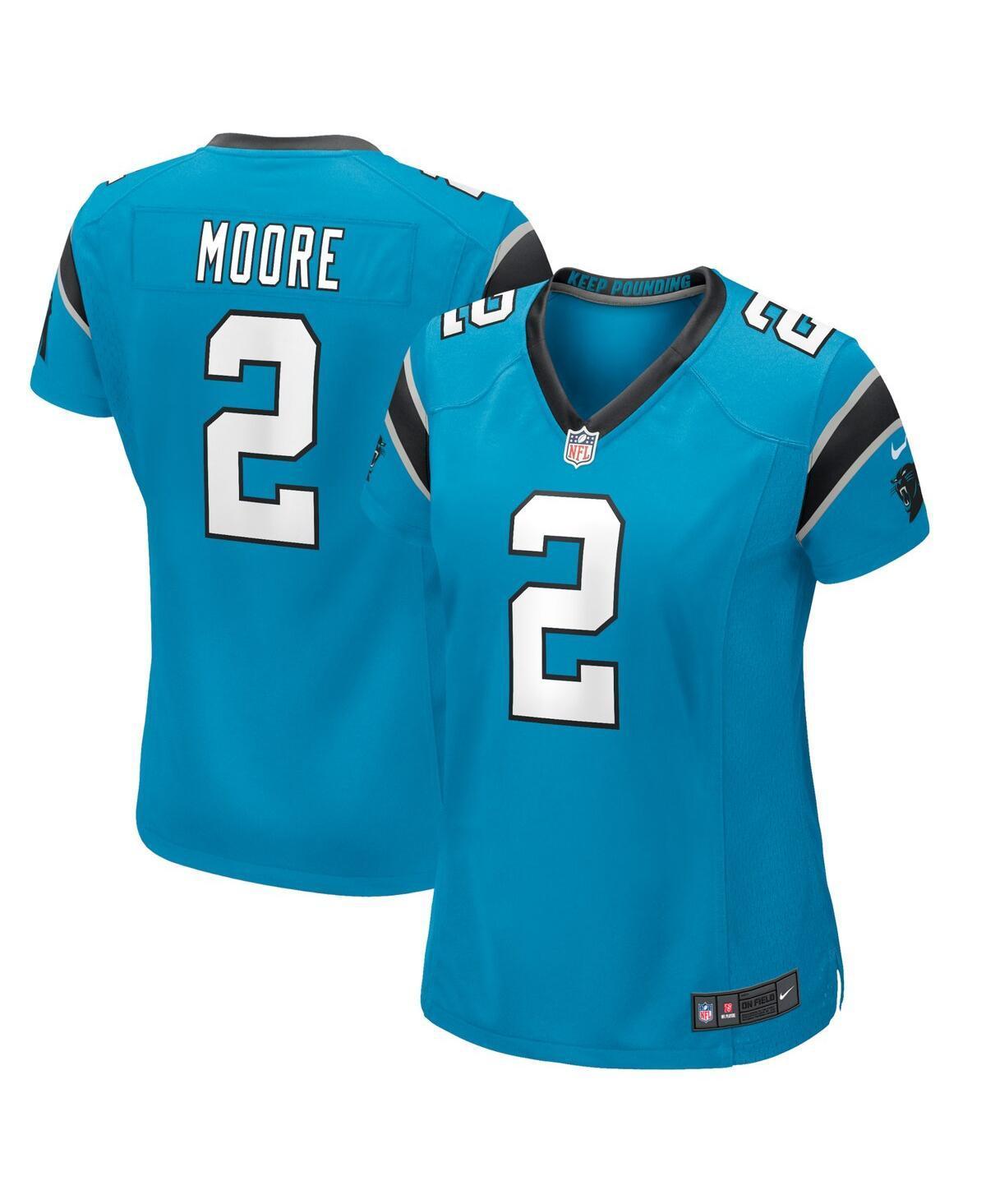 Nike Womens D.j. Moore Carolina Panthers Player Jersey - Blue Product Image