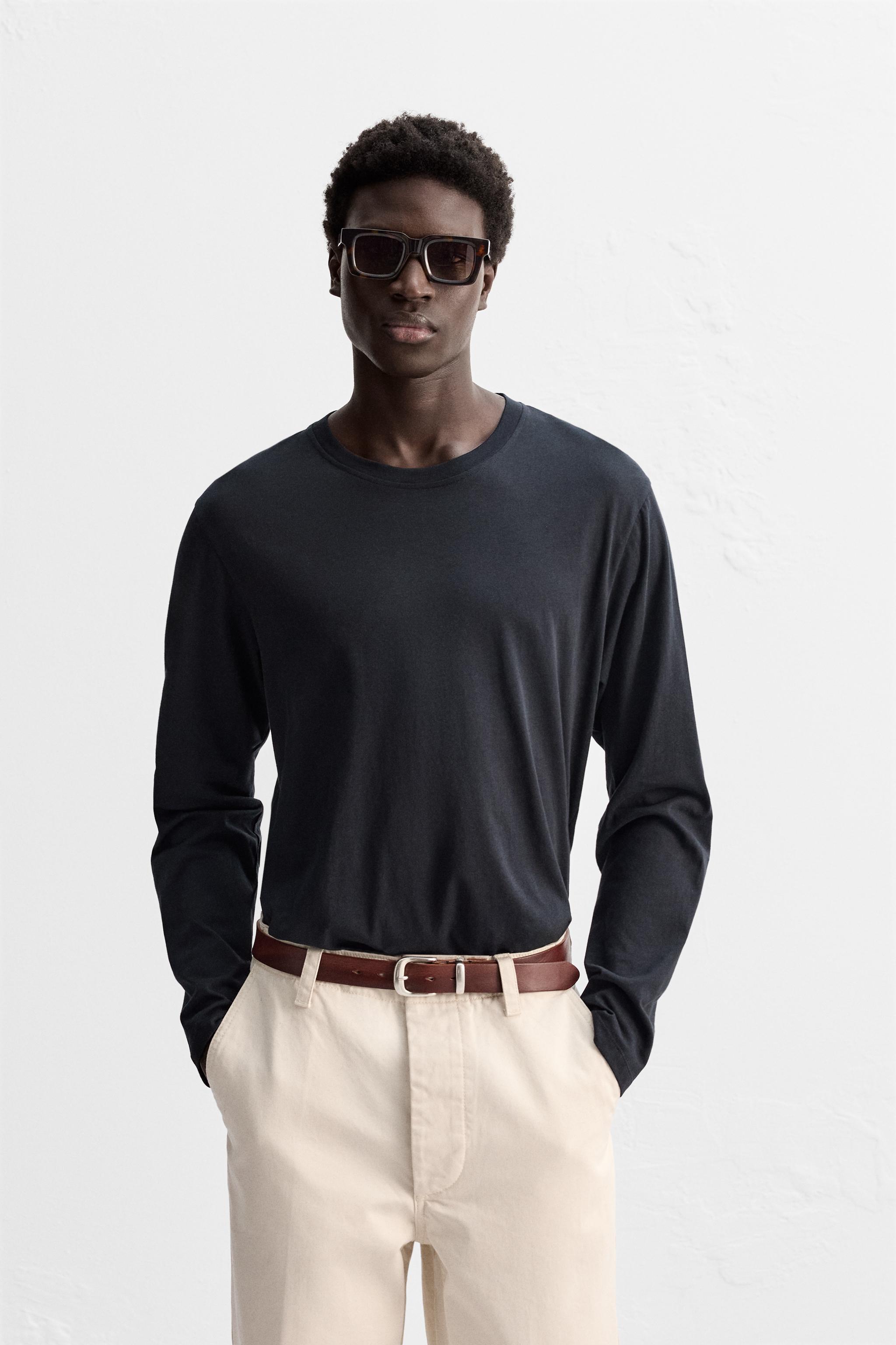 LIGHTWEIGHT LONG SLEEVE COTTON SHIRT Product Image