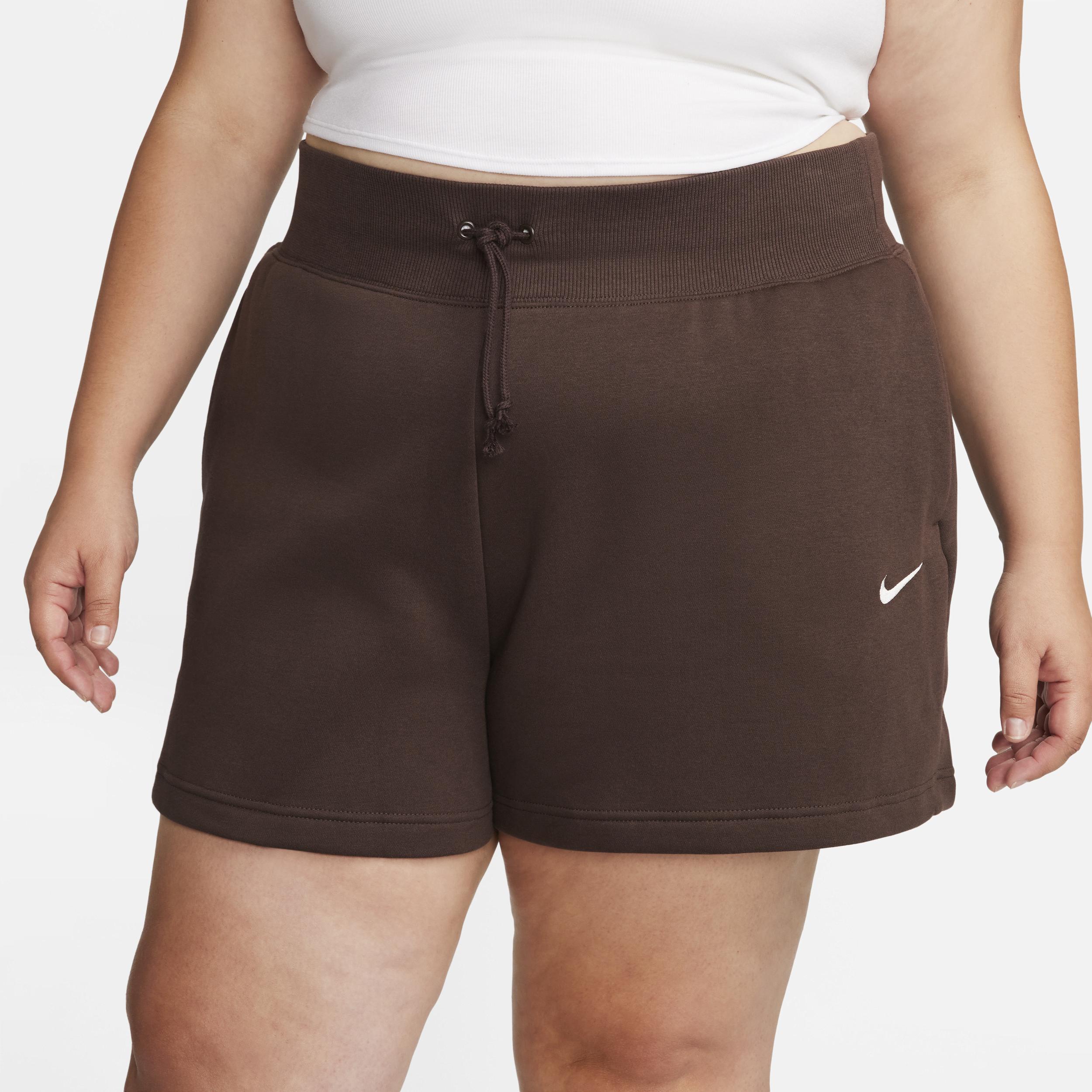 Women's Nike Sportswear Phoenix Fleece High-Waisted Loose Shorts (Plus Size) Product Image