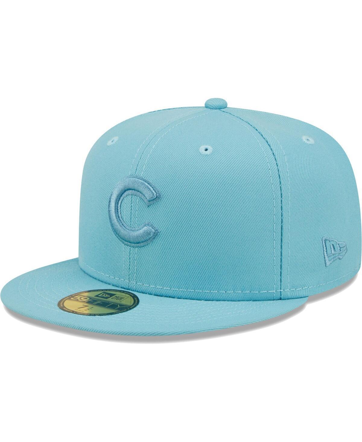 Mens New Era Blue Chicago Cubs Color Pack 59FIFTY Fitted Hat Product Image