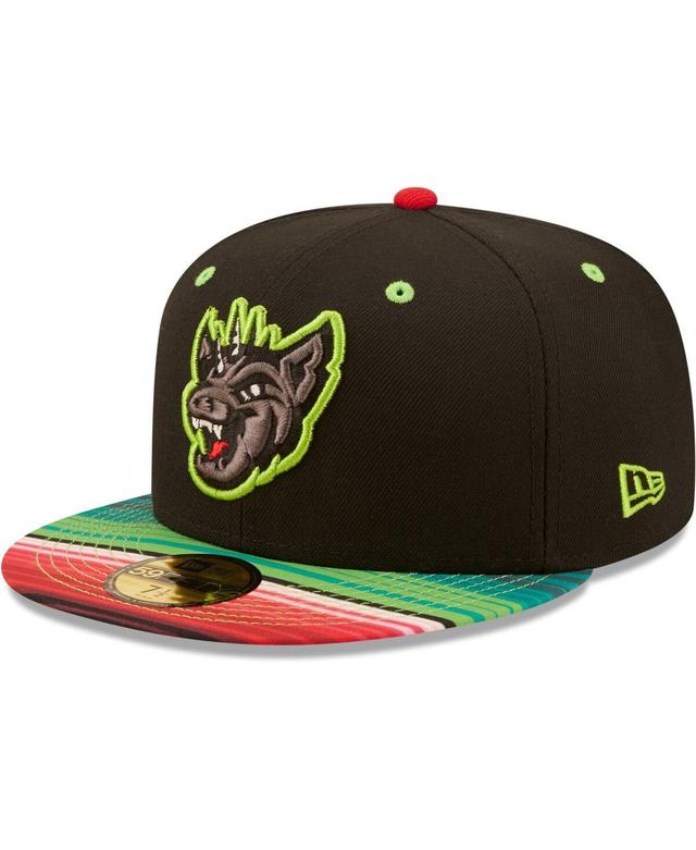 Mens New Era Black Chupacabras de Round Rock Copa De La Diversion 59FIFTY Fitted Hat Product Image