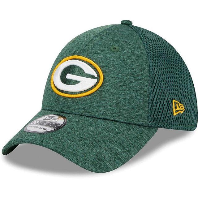 Mens New Era Bay Packers Stripe 39THIRTY Flex Hat Product Image