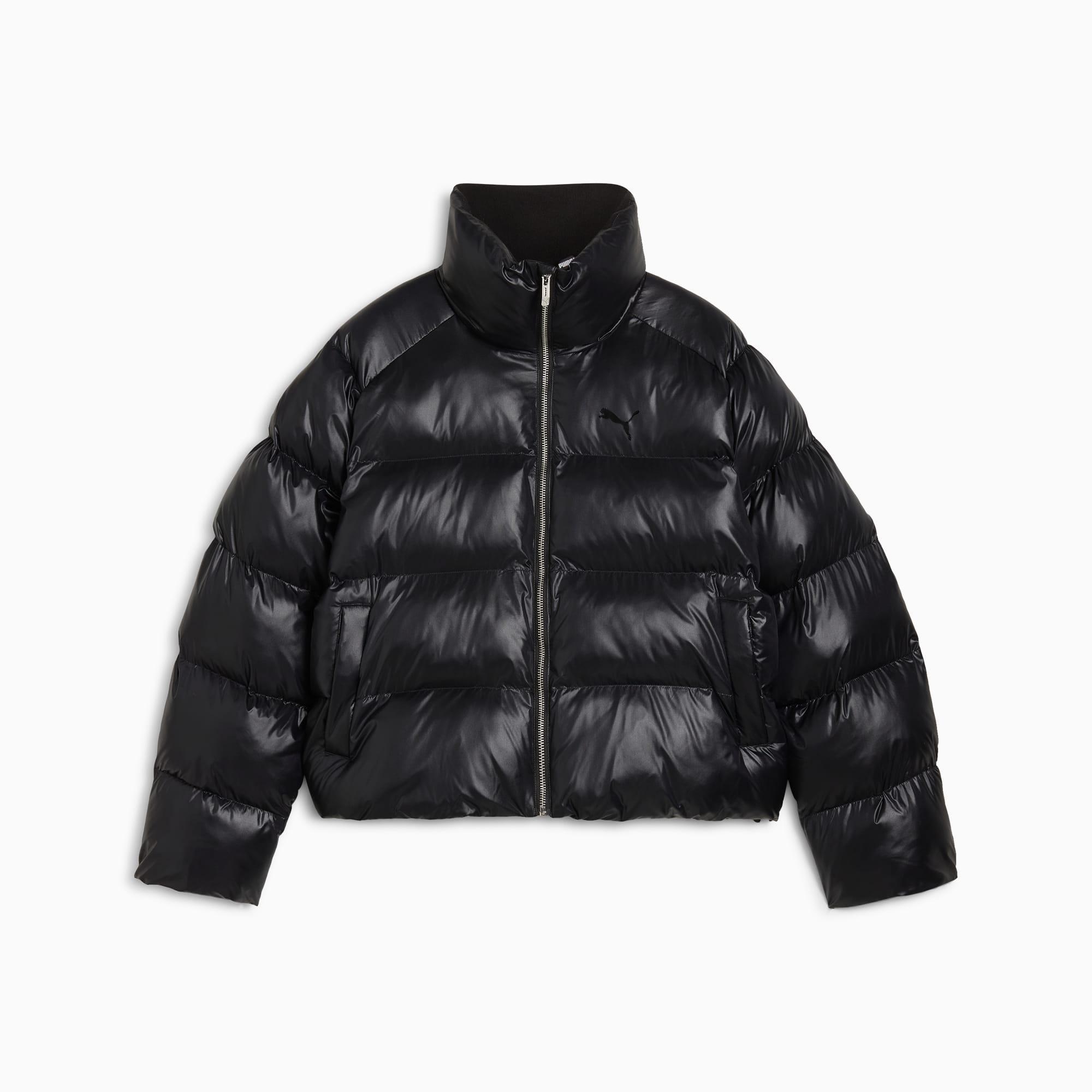 Women's Shiny Puffer Jacket Product Image