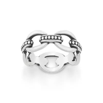 Beaded Connected Links Ring Product Image