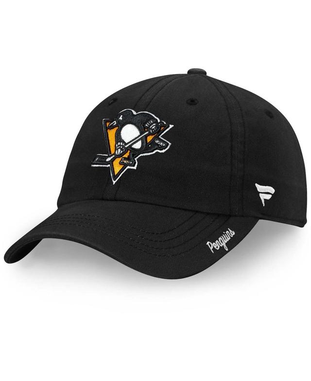 Womens Fanatics Branded Pittsburgh Penguins Core Primary Logo Adjustable Hat Product Image