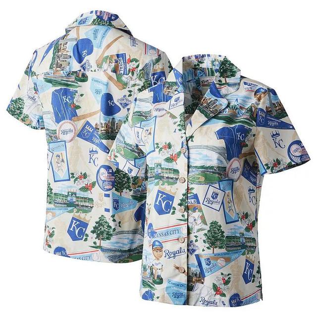 Womens Reyn Spooner Kansas City Royals Scenic Camp Button-Up Shirt Product Image