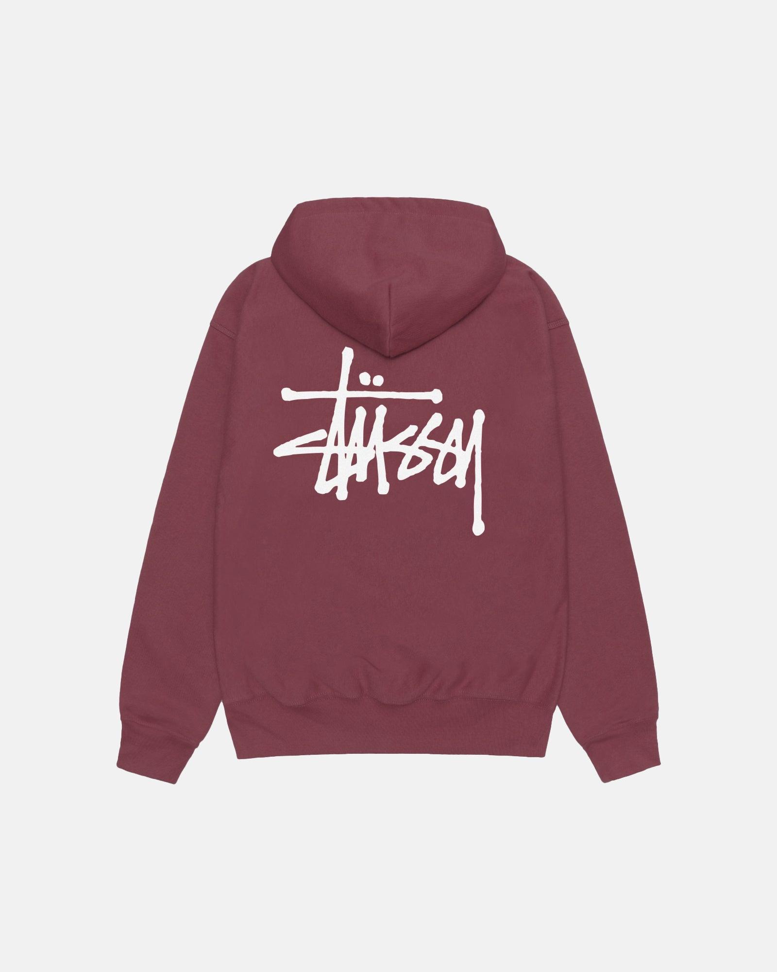 BASIC STÜSSY ZIP HOODIE Male Product Image