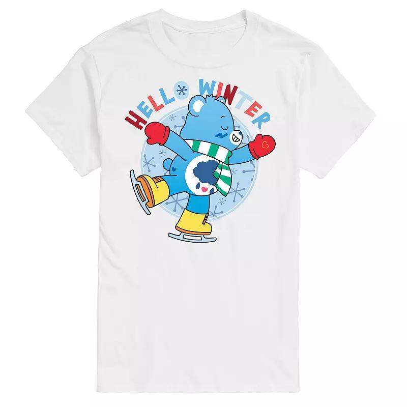 Mens Care Bears Hello Winter Graphic Tee Product Image