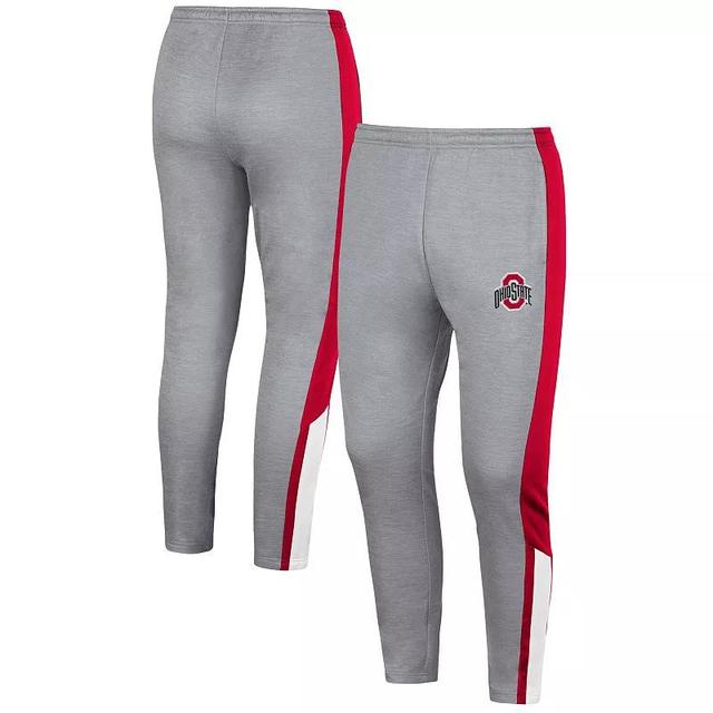 Mens Colosseum Gray Ohio State Buckeyes Up Top Pants Product Image