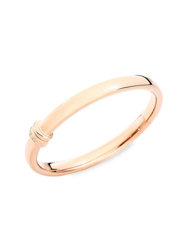 Womens Iconica 18K Rose Gold Bangle Bracelet Product Image