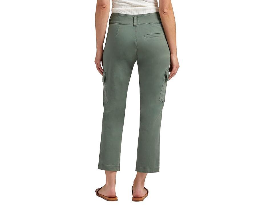 Jag Jeans High-Rise Cargo (Sage) Women's Jeans Product Image