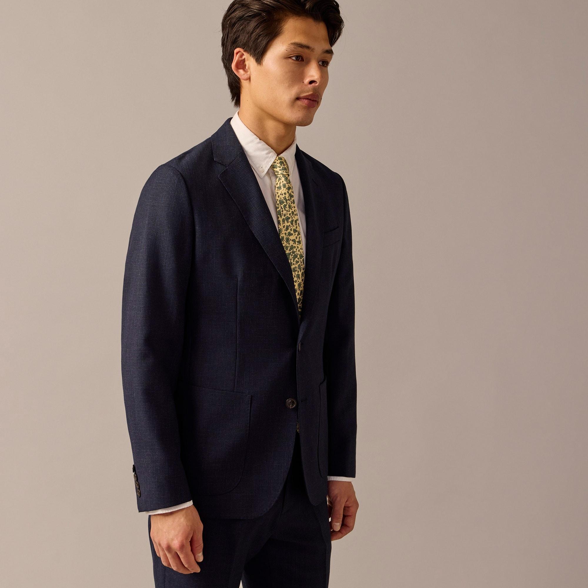 Ludlow Slim-fit suit jacket in English wool Product Image