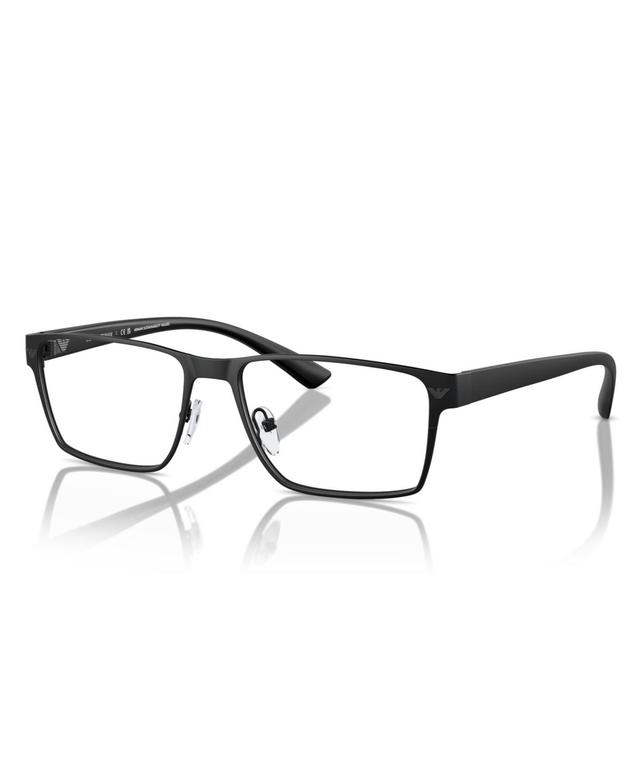 Emporio Armani Mens Polarized Eyeglasses, EA1157 - Matte Black Product Image