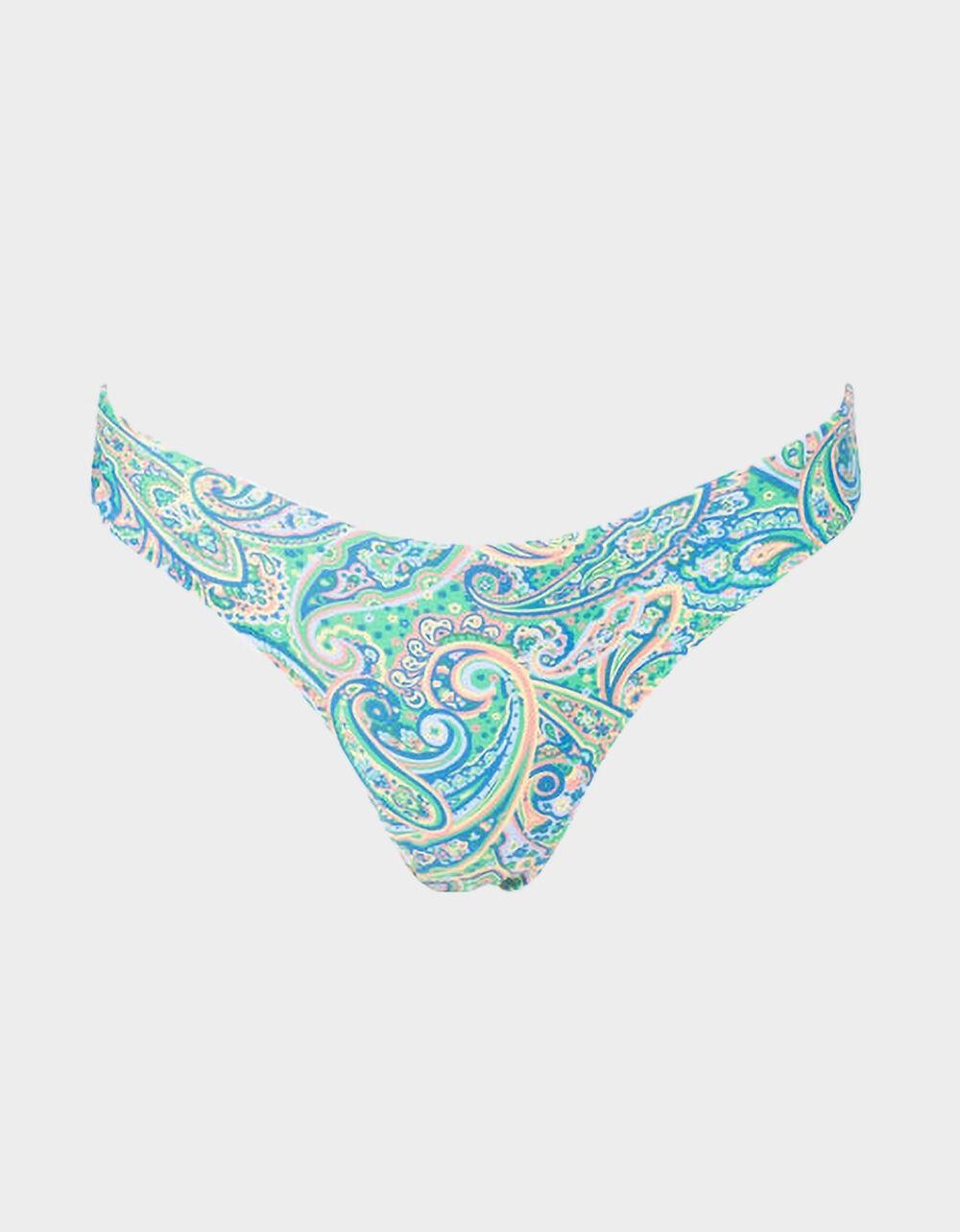 RHYTHM Cabo Paisley Holiday Womens Cheeky Bikini Bottoms Product Image