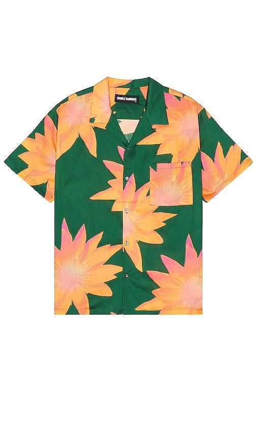 DOUBLE RAINBOUU Short Sleeve Hawaiian Shirt Size S. Product Image