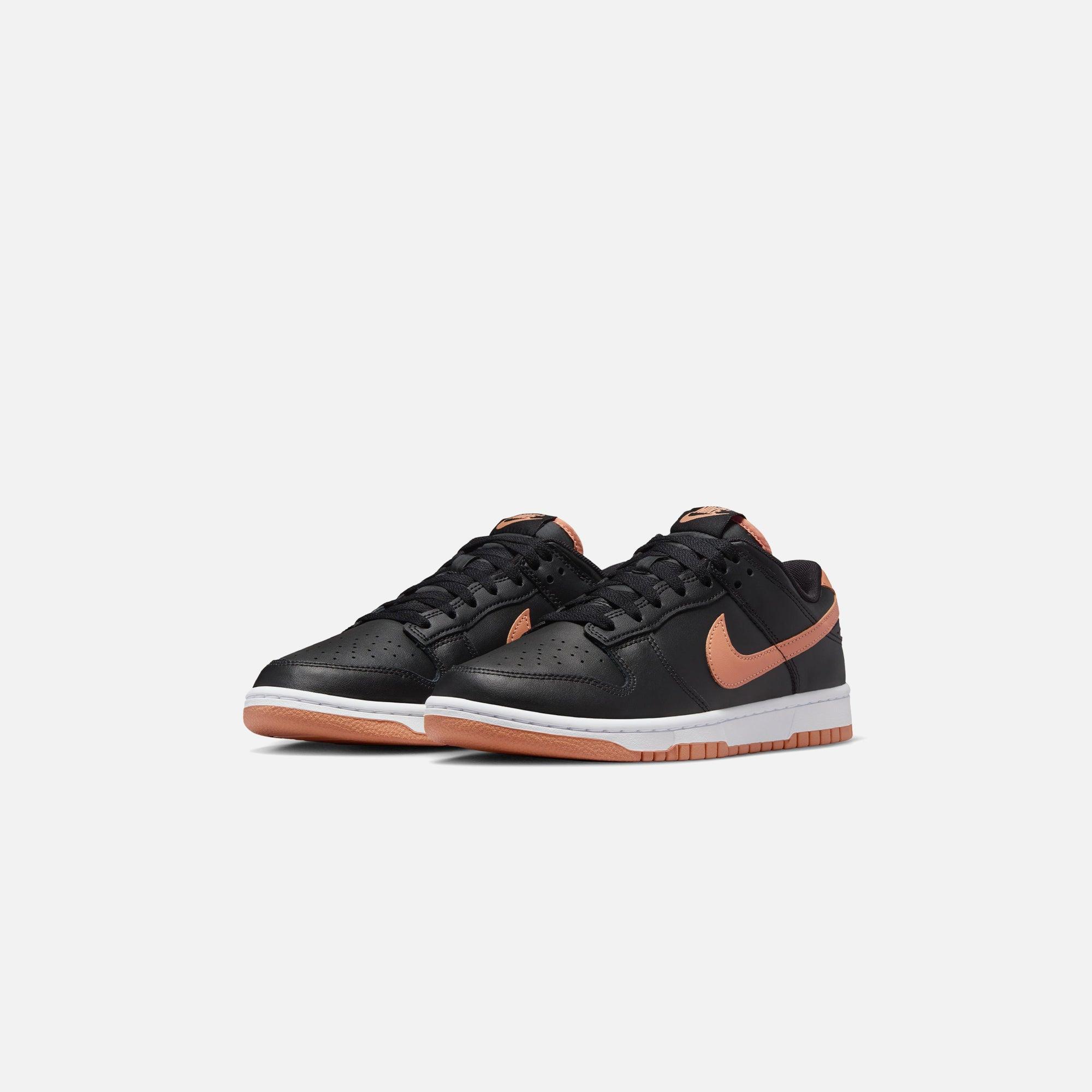 Nike Dunk Low Retro - Black / Amber Brown / White Male Product Image