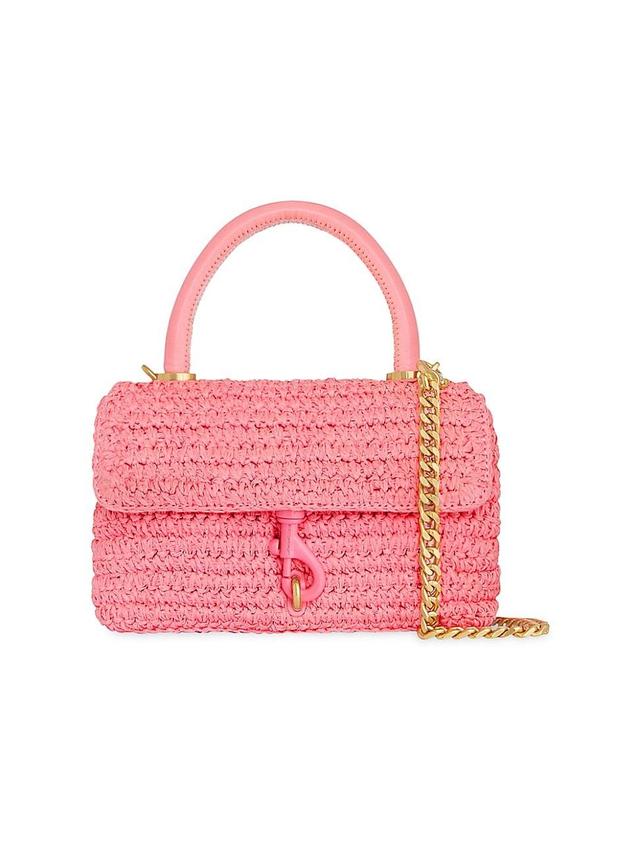 Womens Edie Woven Top Handle Bag Product Image