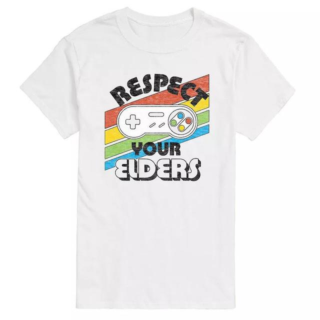 Big & Tall Respect Your Elders Graphic Tee, Mens Product Image