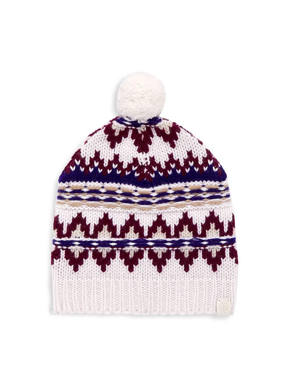 Womens Fair Isle Wool Beanie product image