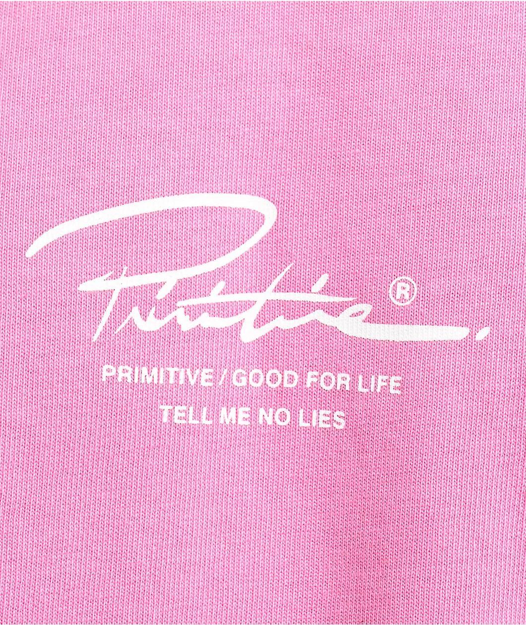 Primitive Angelo Pink Heavyweight T-Shirt Product Image