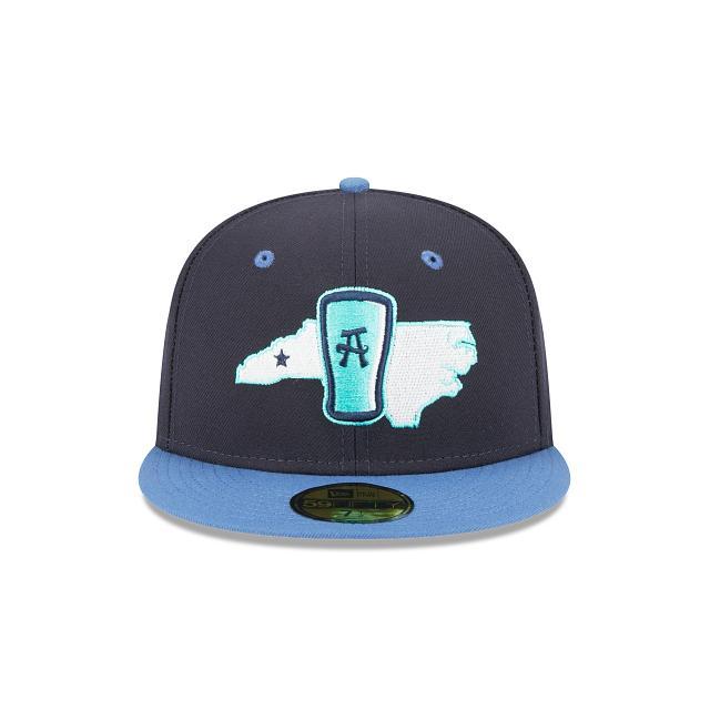 Asheville Tourists Theme Night Alt 59FIFTY Fitted Hat Male Product Image