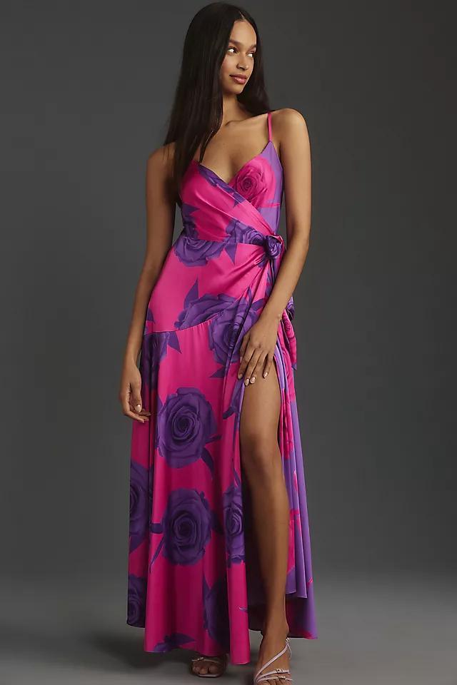 Hutch Alden V-Neck Tie-Waist Maxi Dress Product Image